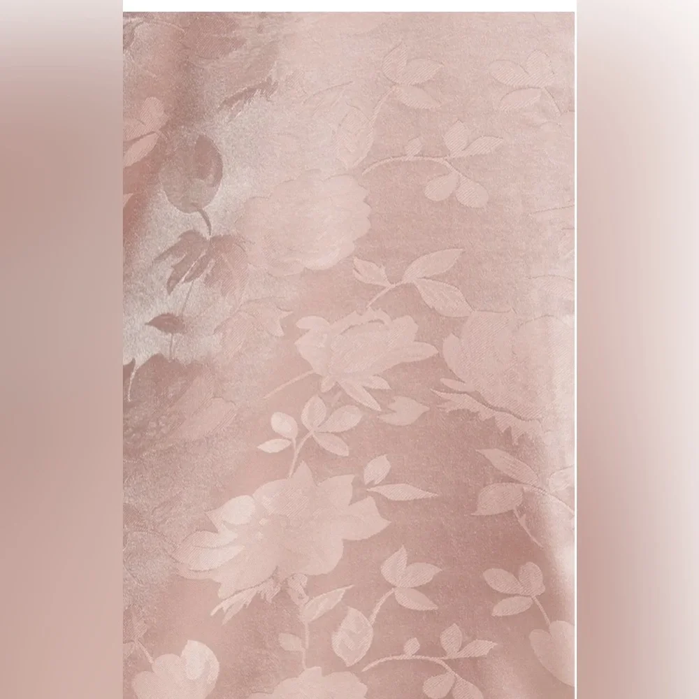 LuLu’s Radiant Refinement Jacquard Satin Gown - Picture 3 of 5